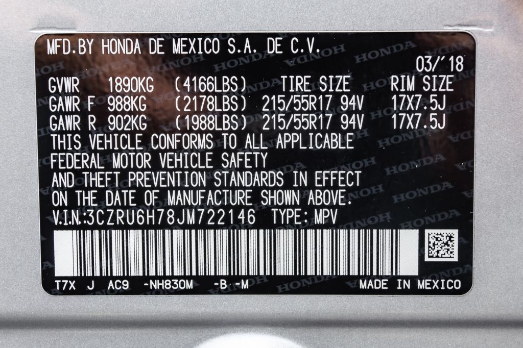 2018 Honda HR-V Image 31