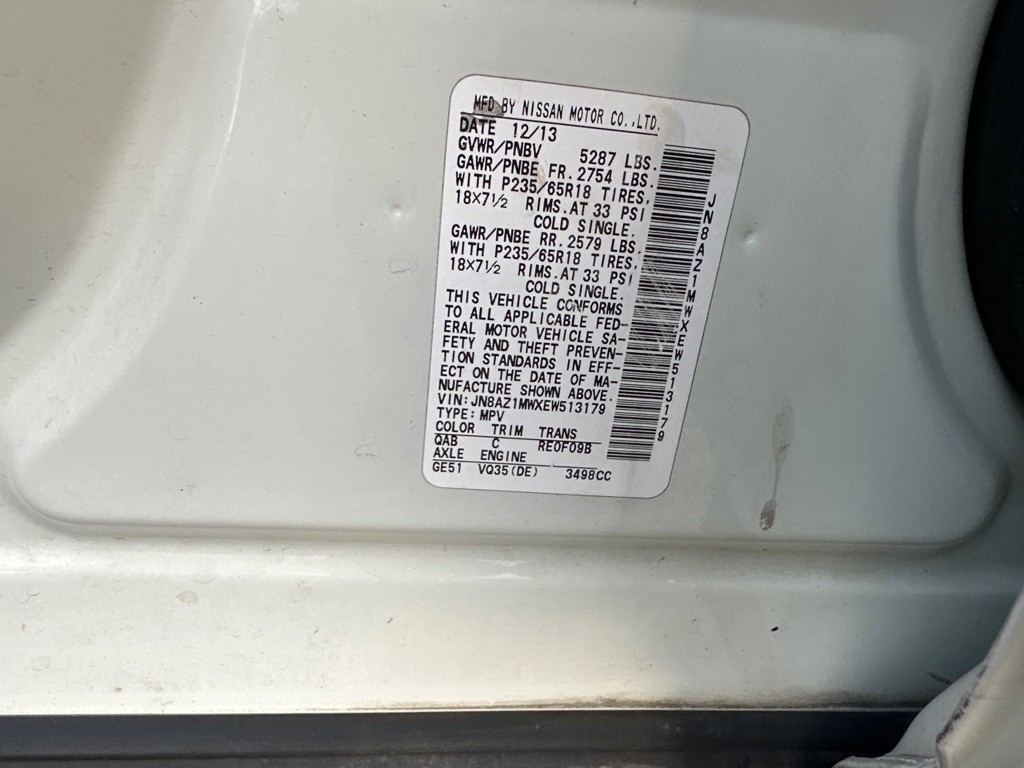 2014 Nissan Murano Image 36