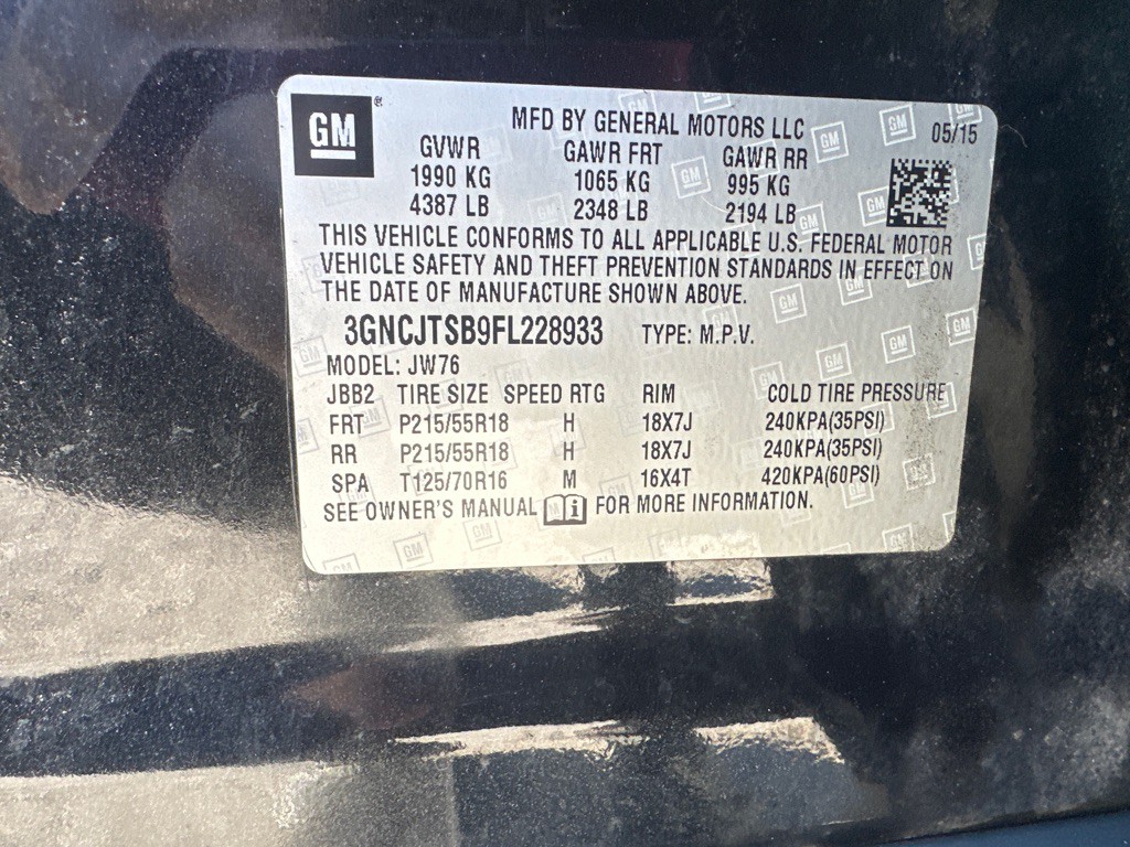 2015 Chevrolet Trax Image 44