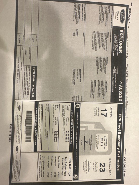 2012 Ford Explorer Image 12