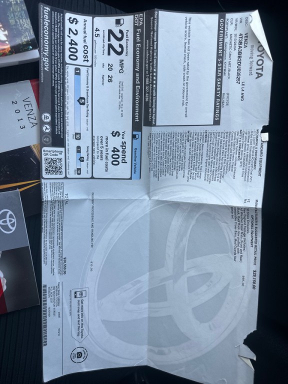 2013 Toyota Venza Image 47