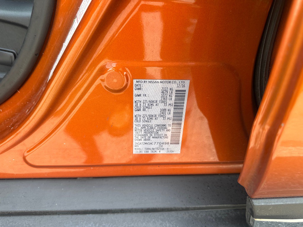 2017 Nissan Rogue Image 30