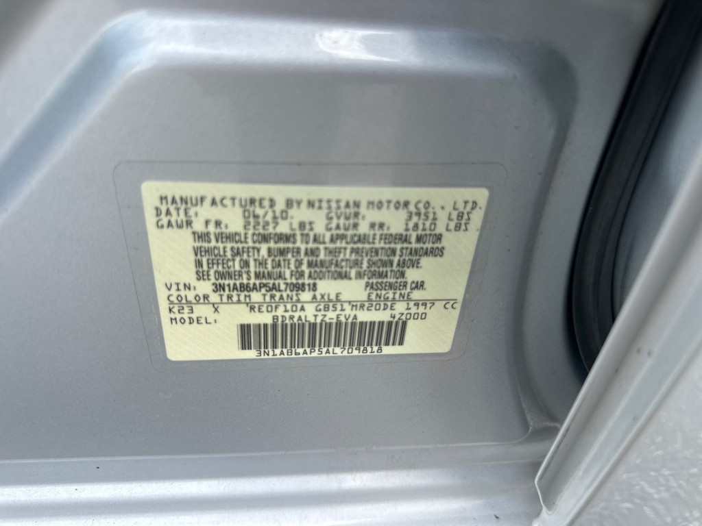 2010 Nissan Sentra Image 21