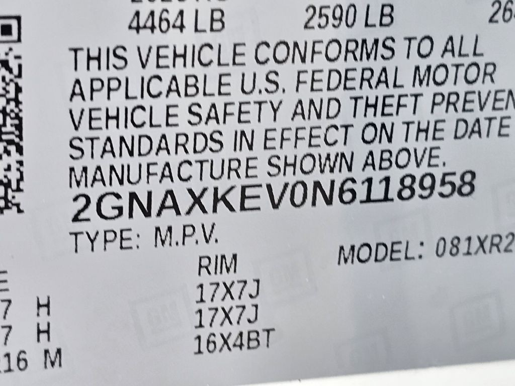 2022 Chevrolet Equinox Image 29