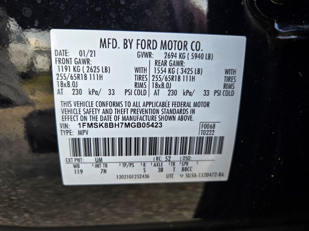 2021 Ford Explorer Image 36