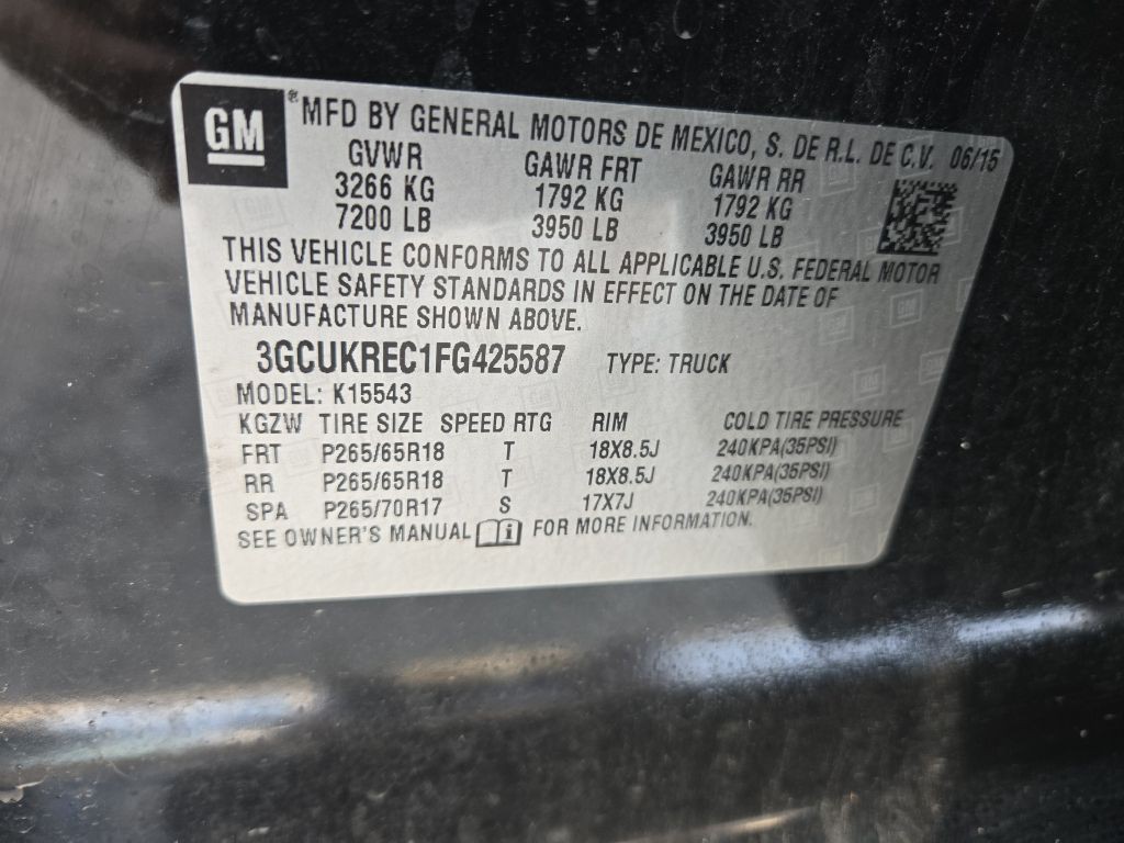 2015 Chevrolet Silverado 1500 Image 33