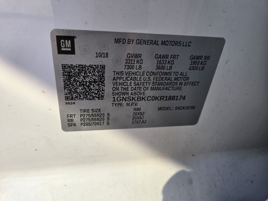 2019 Chevrolet Tahoe Image 39