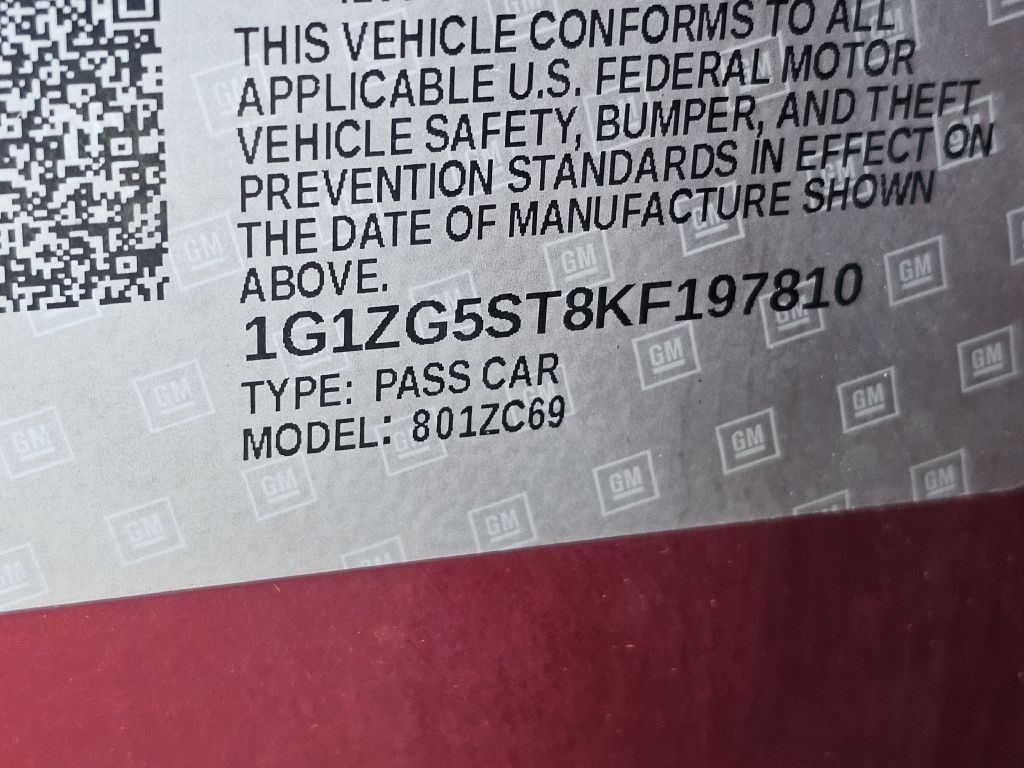 2019 Chevrolet Malibu Image 29