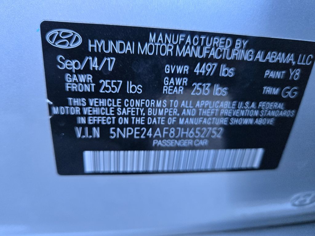 2018 Hyundai Sonata Image 30