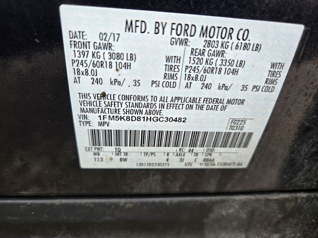 2017 Ford Explorer Image 41