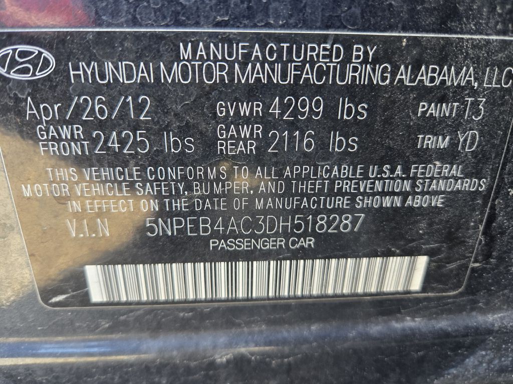 2013 Hyundai Sonata Image 26