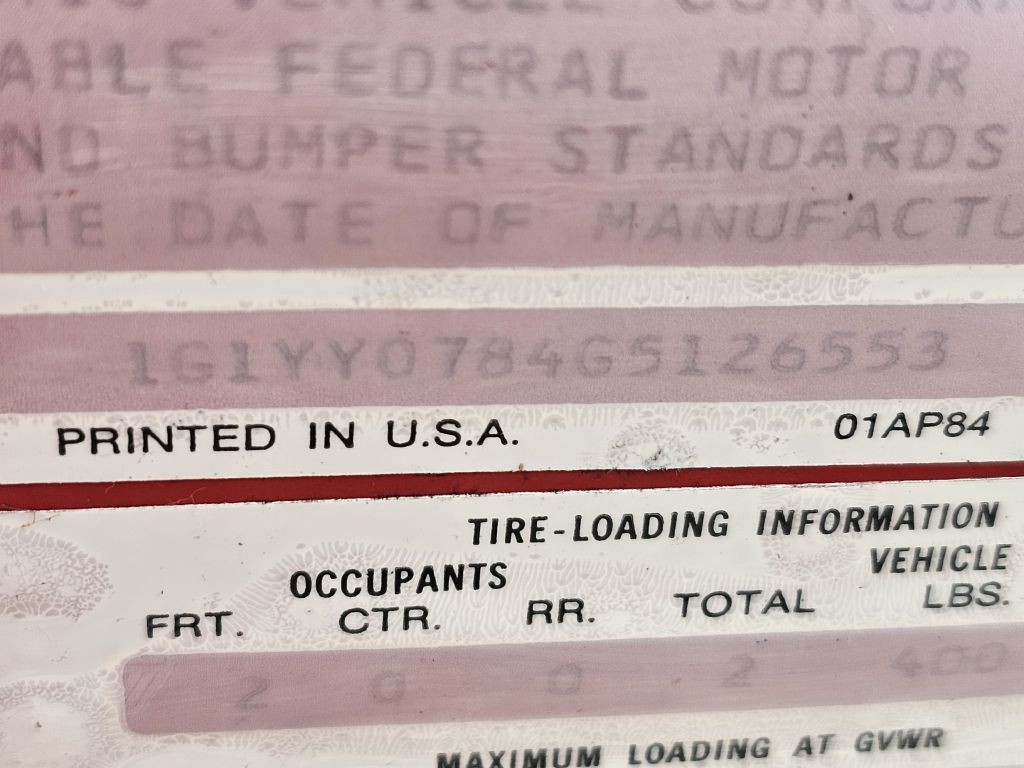 1986 Chevrolet Corvette Image 24