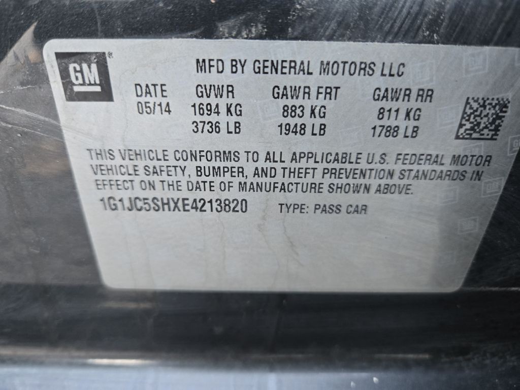 2014 Chevrolet Sonic Image 28