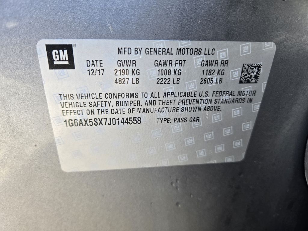 2018 Cadillac CTS Image 32