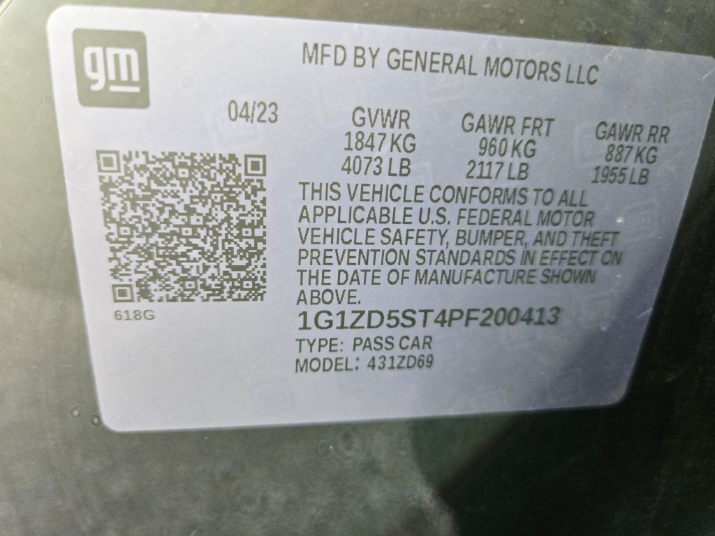 2023 Chevrolet Malibu Image 29