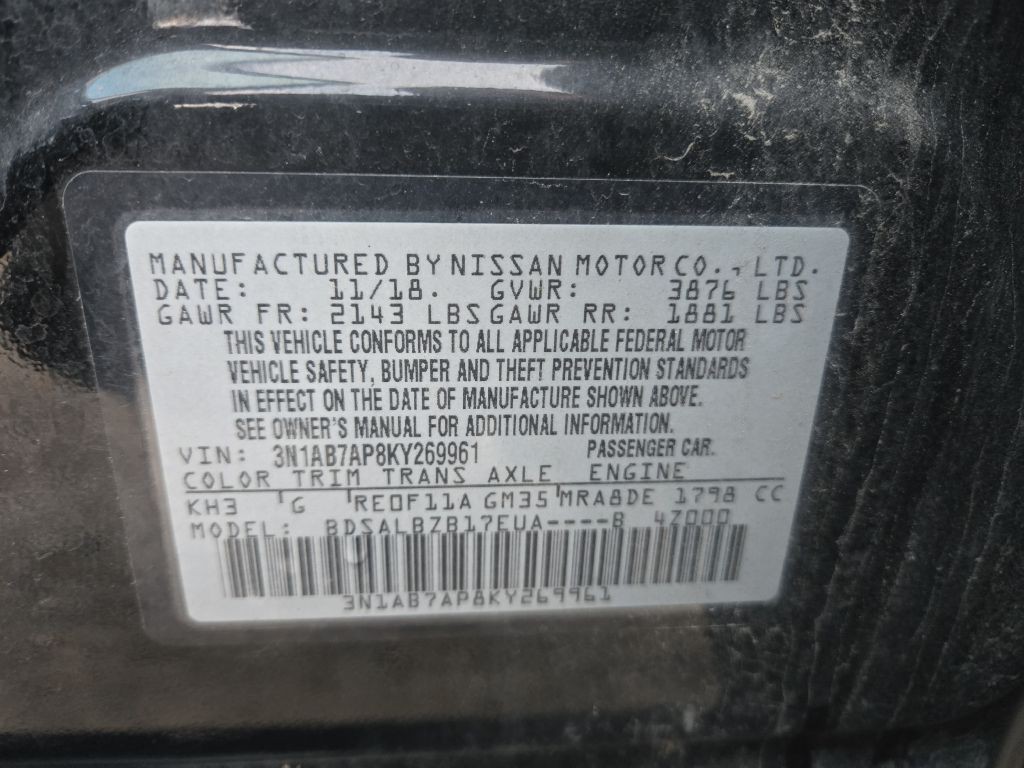 2019 Nissan Sentra Image 25