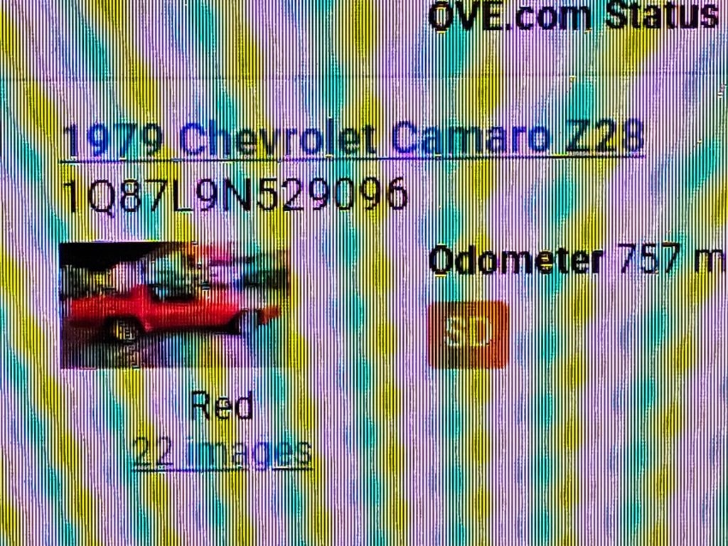 1979 Chevrolet Camaro Image 20