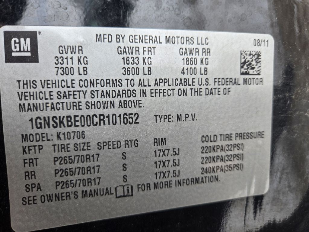 2012 Chevrolet Tahoe Image 27