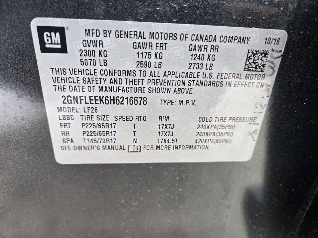 2017 Chevrolet Equinox Image 25