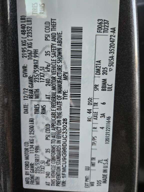 2013 Ford Escape Image 26