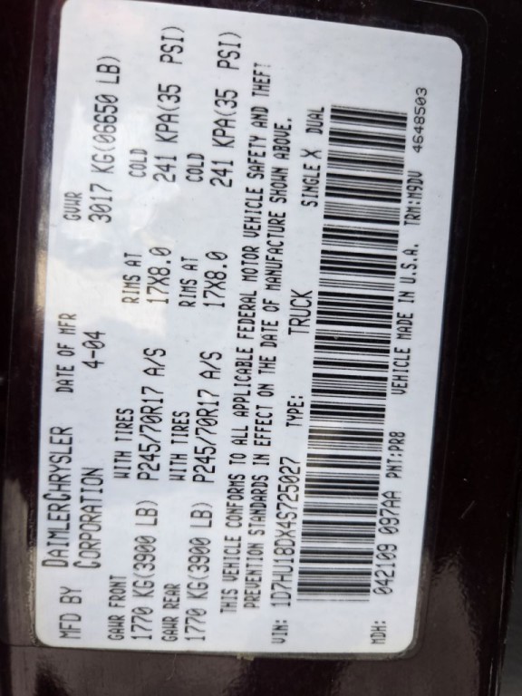 2004 Dodge Ram 1500 Image 30