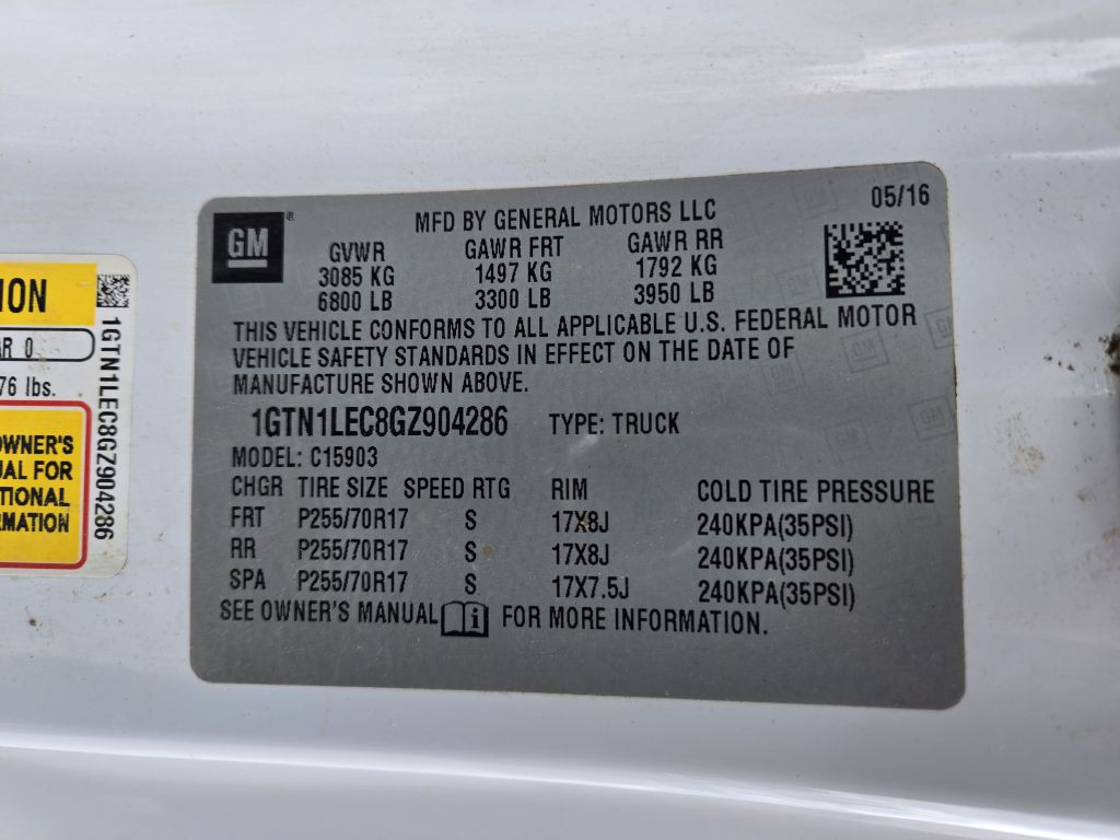 2016 GMC Sierra Image 22