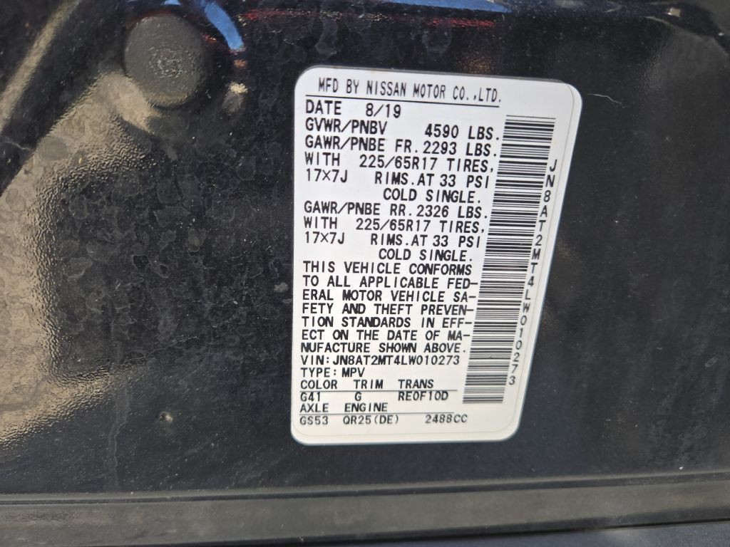 2020 Nissan Rogue Image 28