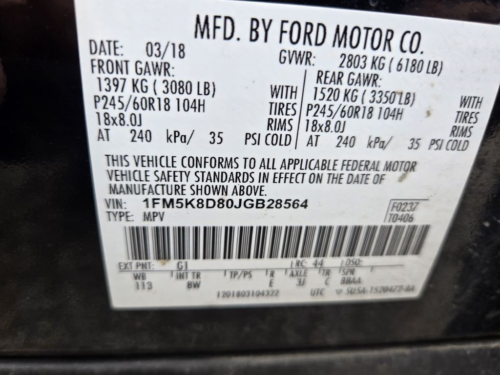 2018 Ford Explorer Image 30