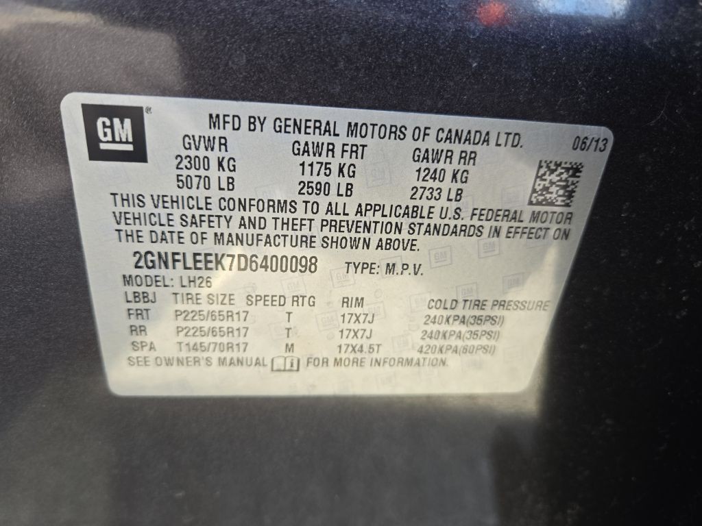2013 Chevrolet Equinox Image 33