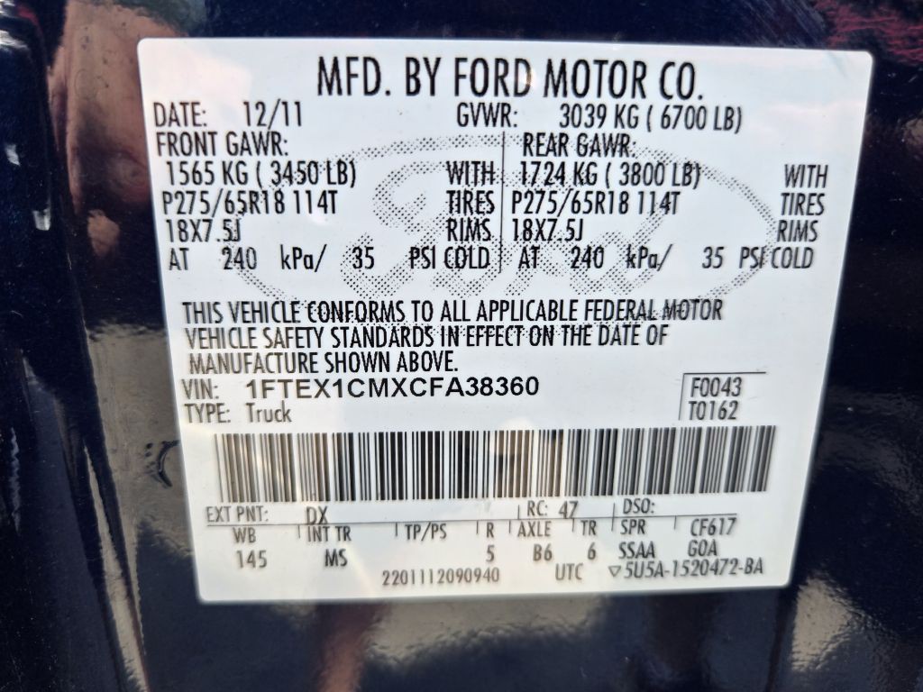 2012 Ford F-150 Image 28