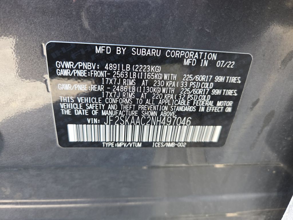 2022 Subaru Forester Image 30