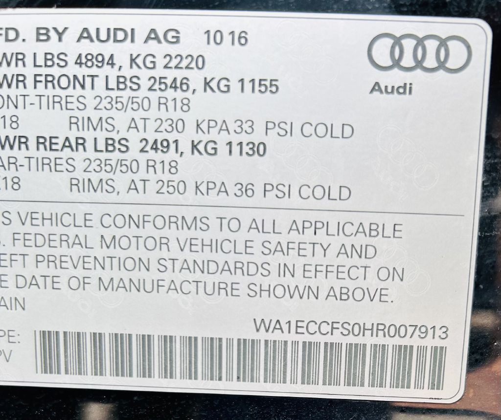 2017 Audi Q3 Image 33