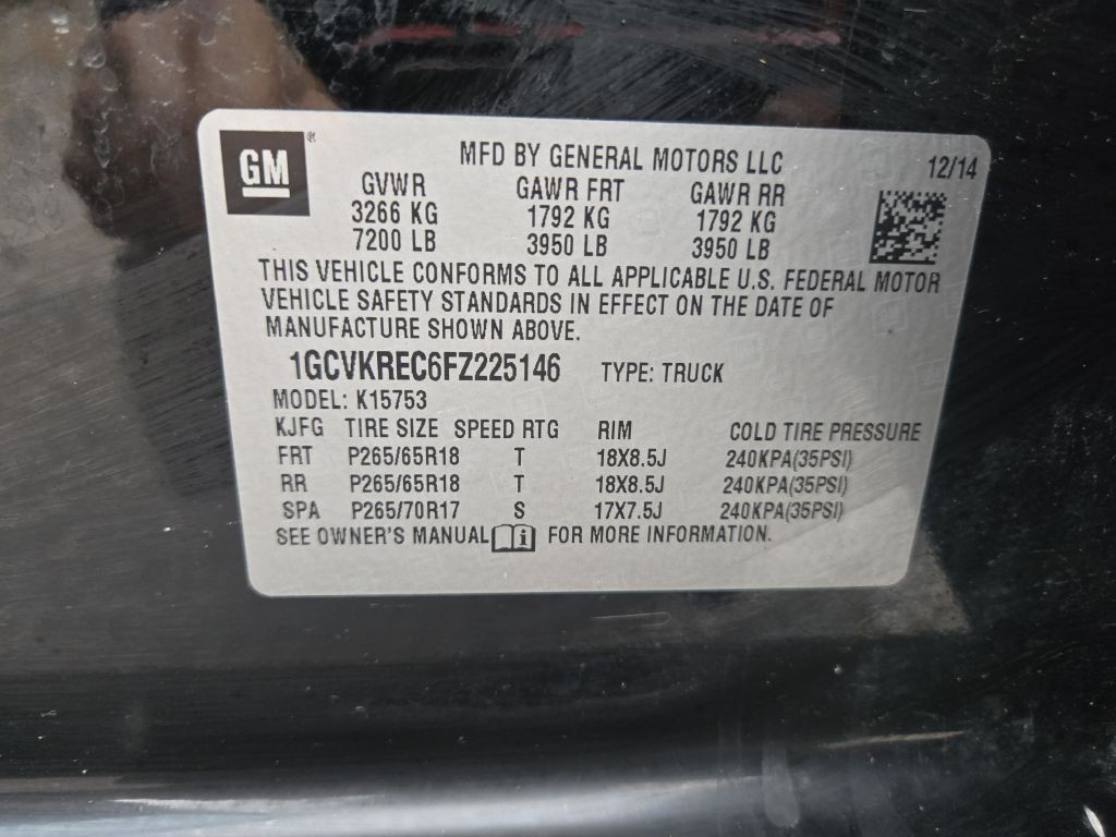 2015 Chevrolet Silverado 1500 Image 29