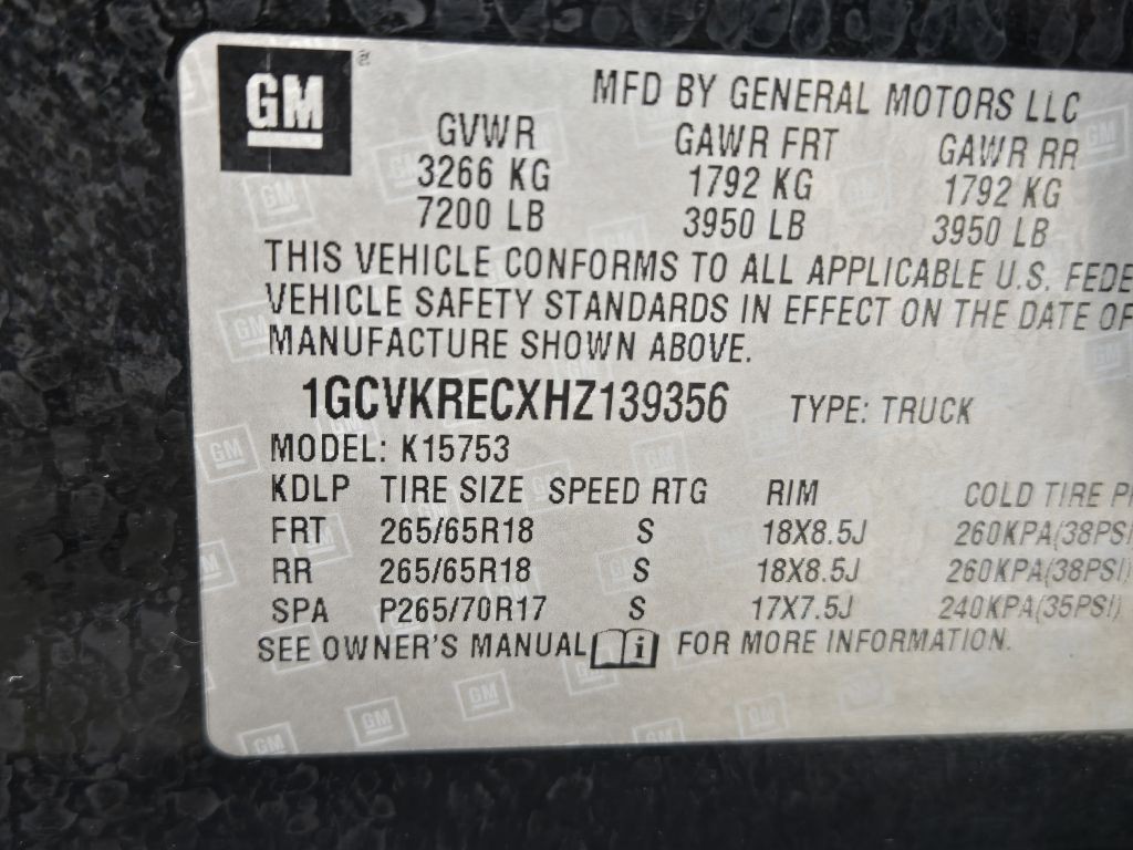 2017 Chevrolet Silverado 1500 Image 31