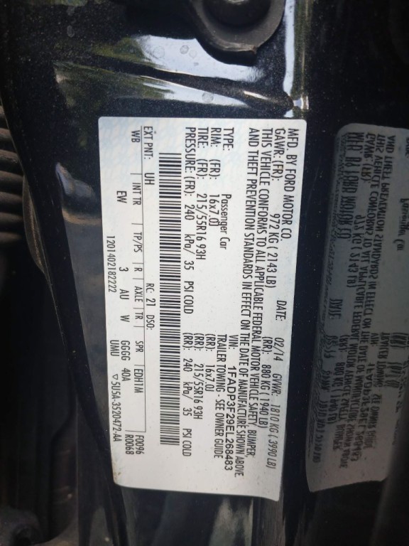 2014 Ford Focus Image 12