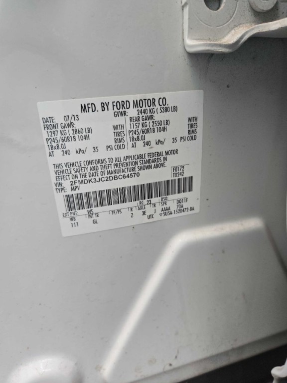 2013 Ford Edge Image 25