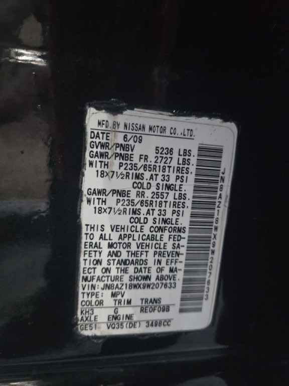 2009 Nissan Murano Image 22