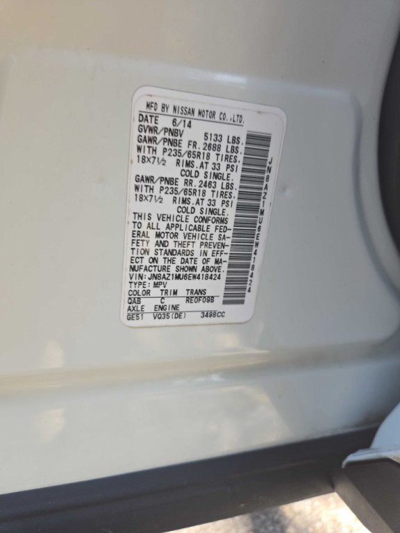 2014 Nissan Murano Image 40