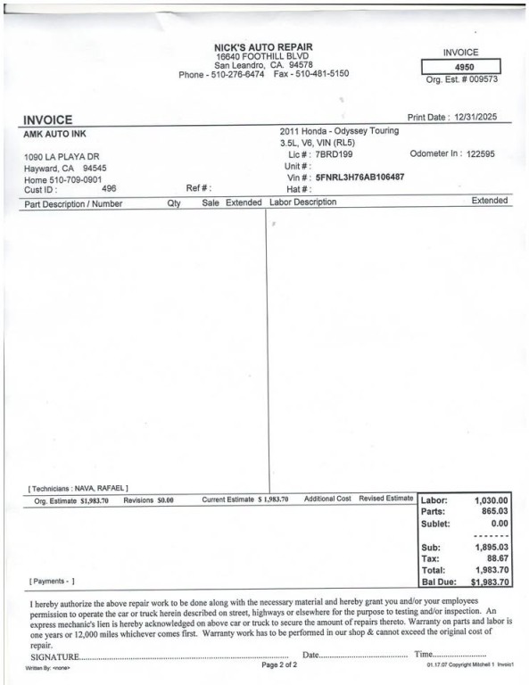 2010 Honda Odyssey Image 19