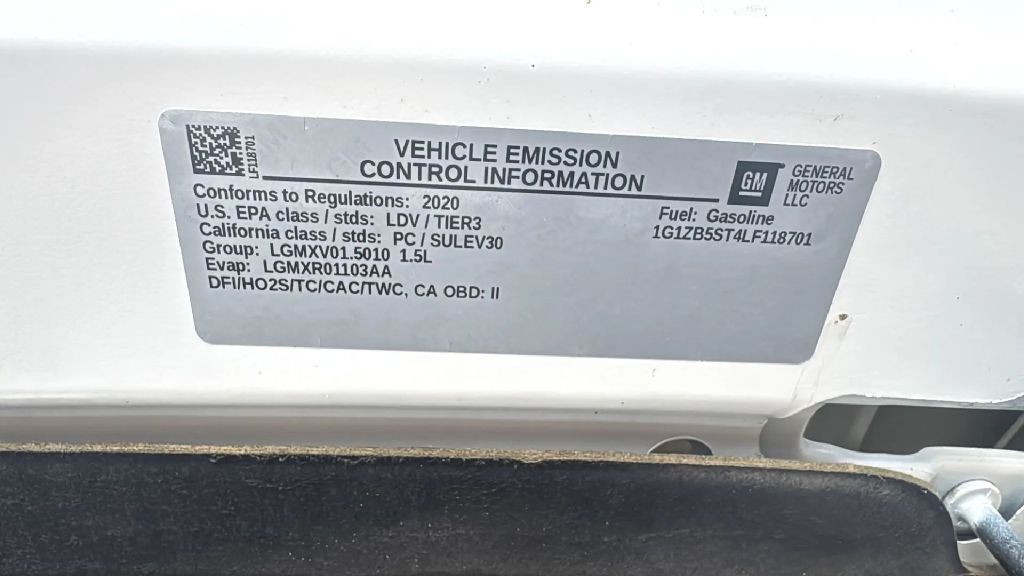 2020 Chevrolet Malibu Image 25