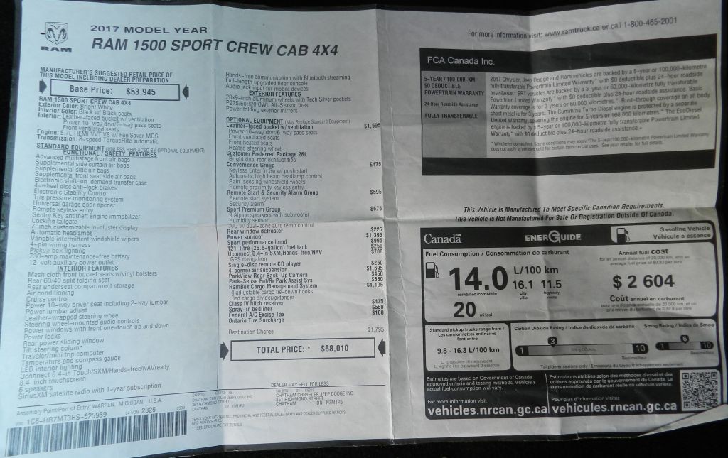 2017 RAM 1500 Image 15