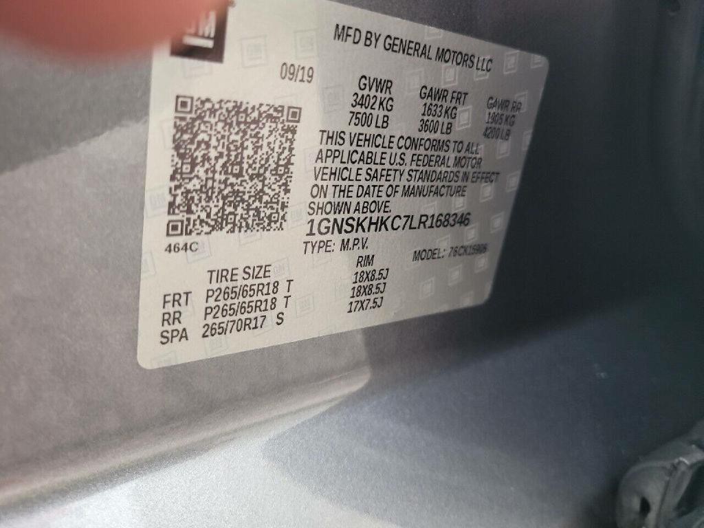 2020 Chevrolet Suburban Image 17