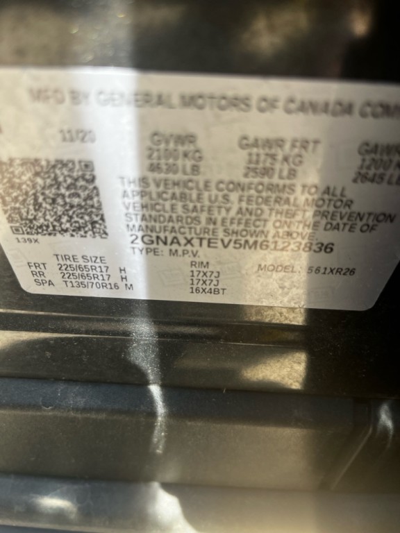 2021 Chevrolet Equinox Image 24