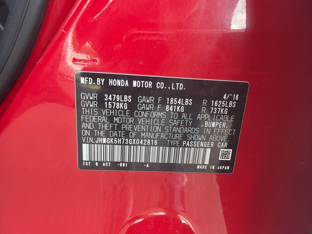 2016 Honda Fit Image 14