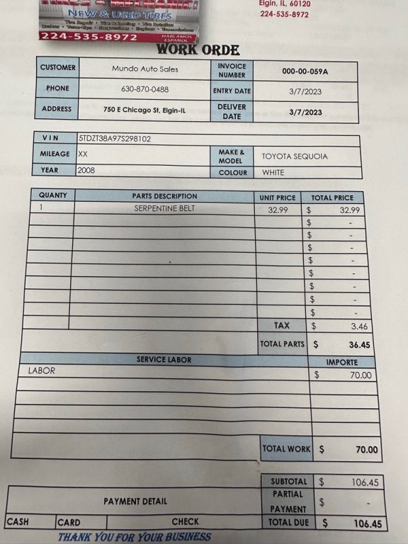 2007 Toyota Sequoia Image 2