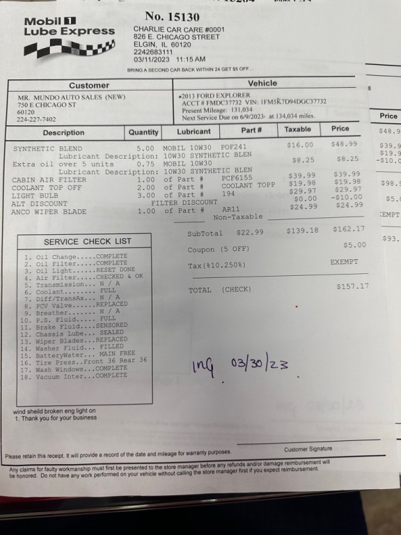 2013 Ford Explorer Image 3