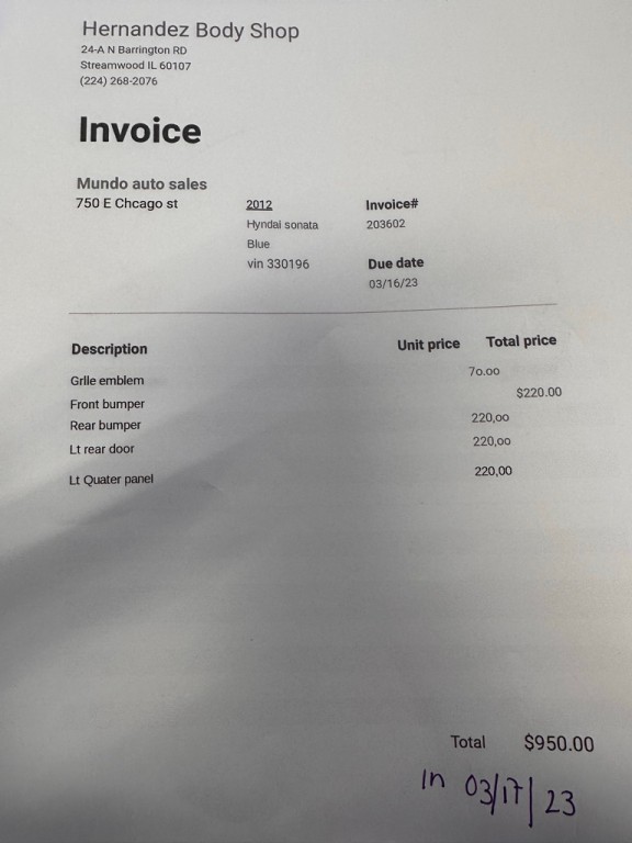 2012 Hyundai Sonata Image 2