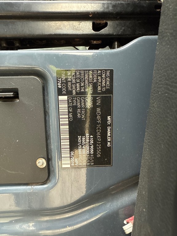 2019 Mercedes-Benz Sprinter Image 8