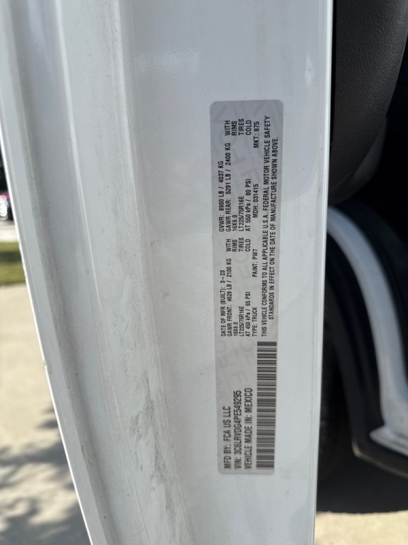 2023 RAM Promaster Image 8