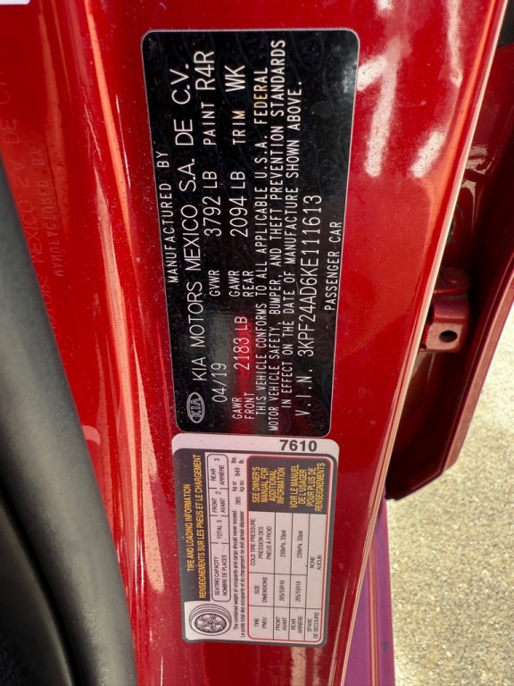 2019 Kia Forte Image 14